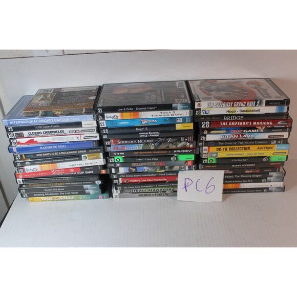 48 Personal Computer PC Video games bulk/lot - Different variety PC6 - Picture 1 of 7